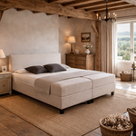 Boxspringcombinatie, M-Ray, Valencia Deluxe, Beige